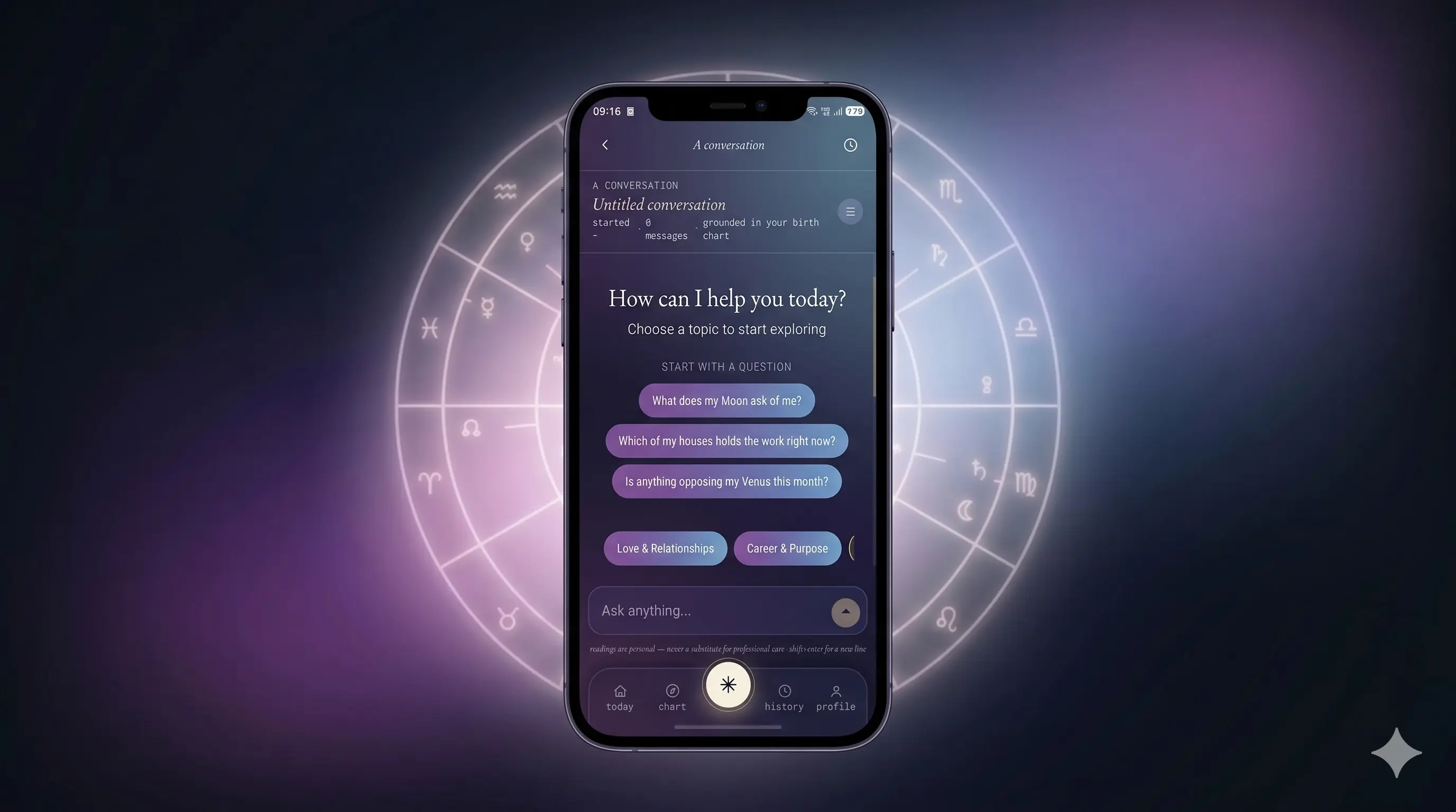 Grid of AI astrology app icons ranked from best to worst for 2026